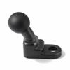 Motorcycle Mirror Mount Adapter Bracket, Universal Ball Joint Base with 10mm Hole, for Relocating or Replacing Mirrors on Handlebars or Windshield view 1
