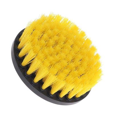 5 Inch Diameter Drill Powered Scrub Brush with Quarter Inch Quick Change Shaft by DUOSHIDA