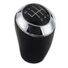 CoCocina Car Chrome Leather 6 Gear Stick Shift Lever Knob for Mazda 3 5 6 3 Series CX-7 MX-5 view 2