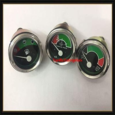 AT104755,AT164542,AT104658 Engine Oil,Temperature,Fuel Gauges Compatible with John Deere Industrial 350, 350B, 350C, 350D, 355D, 380+