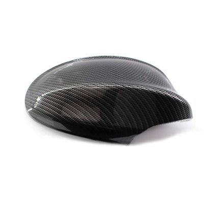 Car Rear View Side Mirror Cover for BMW E90 2005 2006 2007 Auto Reverse Mirror Shell Carbon(driver side)
