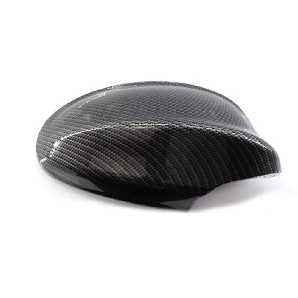 Car Rear View Side Mirror Cover for BMW E90 2005 2006 2007 Auto Reverse Mirror Shell Carbon(driver side)