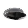 Car Rear View Side Mirror Cover for BMW E90 2005 2006 2007 Auto Reverse Mirror Shell Carbon(driver side) view 1
