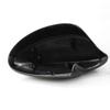 Car Rear View Side Mirror Cover for BMW E90 2005 2006 2007 Auto Reverse Mirror Shell Carbon(driver side) view 2