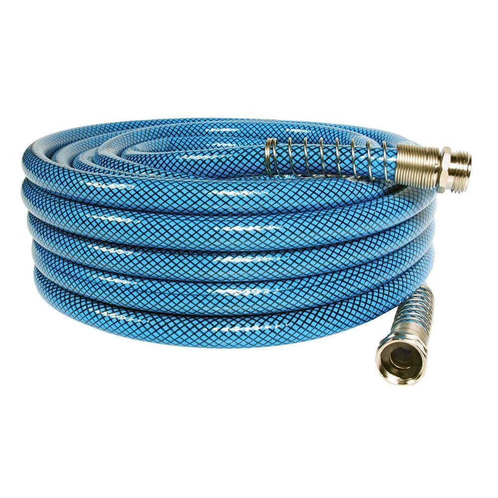 Camco (22853) 50ft Premium Drinking Water Hose - Anti-Kink Design, 20% Thicker Than Standard Hoses (5/8"Inside Diameter),Blue