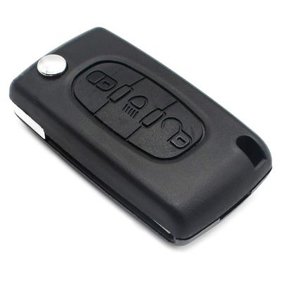 3 Buttons FILP Folding Remote Key Shell Key Fob Cover Compatible with Citroen C2 C4 C5 C6 C8 Xsara Picasso