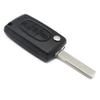 3 Buttons FILP Folding Remote Key Shell Key Fob Cover Compatible with Citroen C2 C4 C5 C6 C8 Xsara Picasso view 4