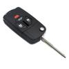 4 Buttons Remote Flip Folding Key Shell Case Key Fob Cover Compatible with Mitsubishi Galant Eclipse Lancer view 1