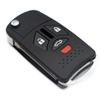 4 Buttons Remote Flip Folding Key Shell Case Key Fob Cover Compatible with Mitsubishi Galant Eclipse Lancer view 3
