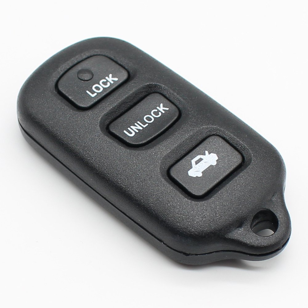 4 Buttons Car Remote Key Shell Case Key Fob Cover Compatible with Avalon Lexus SC400 ES300 LS400 SC300