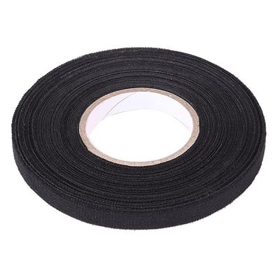 Keenso Felt Tape Automotive, Multipurpose Car Wiring Harness Self Adhesive Anti Squeak Rattle Tape Dash, Black (9mm 25m)