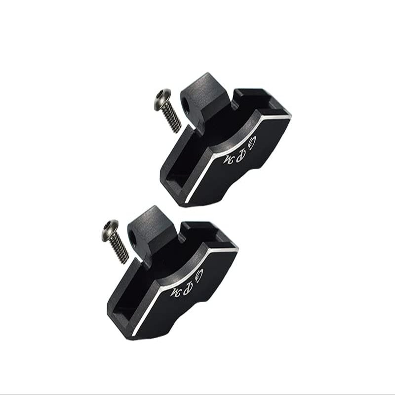 GPM For Traxxas Unlimited Desert Racer 4X4 (#85076-4) Upgrade Parts Aluminum Front/Rear Brake Caliper - 1Pr Set Black