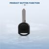 ECCPP Uncut Transponder Ignition Car Key Replacement fit for 2005-2008 Fit for Ford Escape 2.3L 2009-2010 Fit for Ford Escape 2.5L 1-Pack H84-PT 164-R8040 view 4