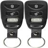 KeylessOption Keyless Entry Remote Car Key Fob Clicker with Strap for Kia Forte PINHA-T008 (Pack of 2) view 1