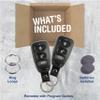 KeylessOption Keyless Entry Remote Car Key Fob Clicker with Strap for Kia Forte PINHA-T008 (Pack of 2) view 3