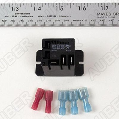 Mini Power Relay SPDT 120V 30A with Insulated Connectors (1 Set)