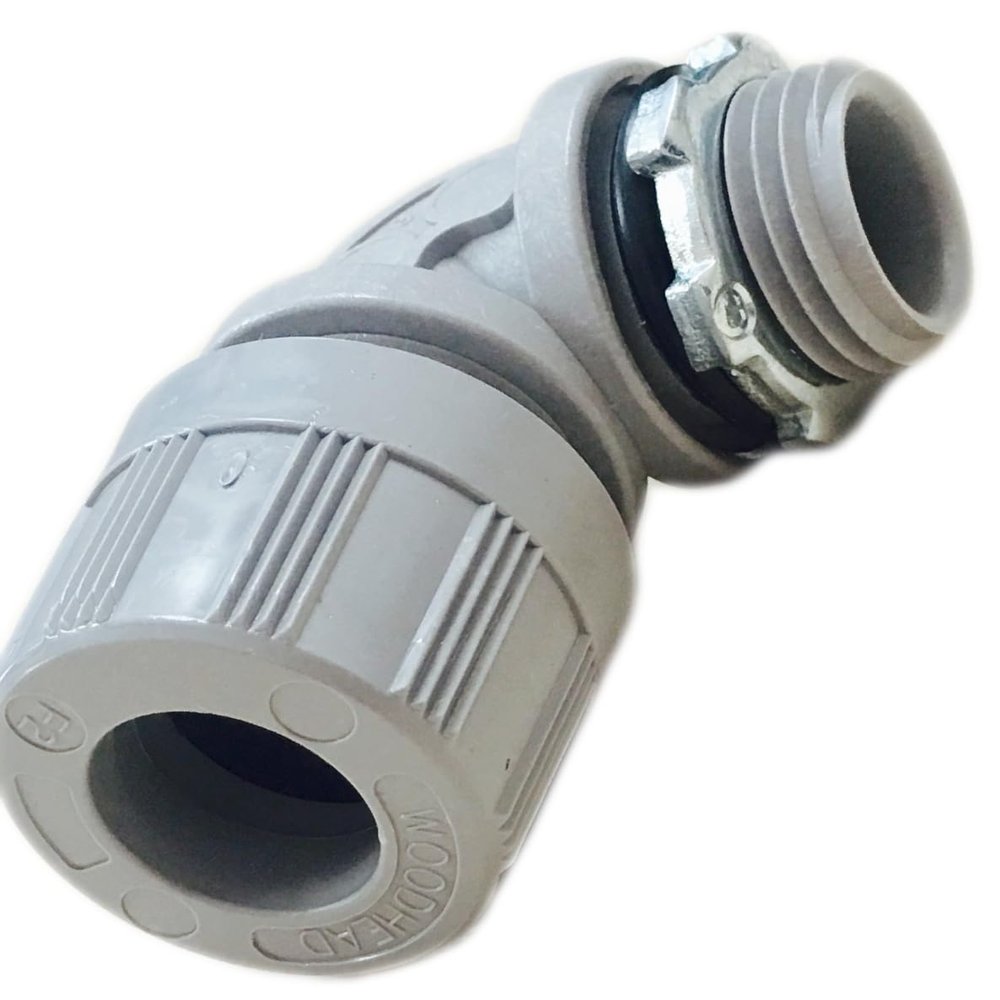 AVLIS-CO 5595-004W MAX-LOC Cord Grip with O-Ring Form 2, 1/2In (Multi-Hole) (4) .225 Holes 90 Degr, 130098-0208, 1300980208