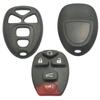 Car Key Fob Case Shell Fit for GM GMC Yukon Buick Chevrolet Saturn Accessories 5 Buttons Replacement Keyless Entry Remote Key Fob Cover Casing with Button Pad (2 Key Shells) view 4