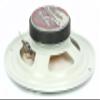 5" Dual Cone Slimline Home Theater & RV Speaker - White Thin Wall Ceiling Mount view 2