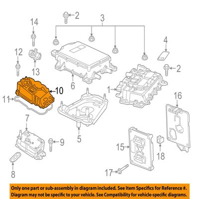 General Motors Chevrolet GM OEM 16-18 Volt Electrical-Cover 24282597
