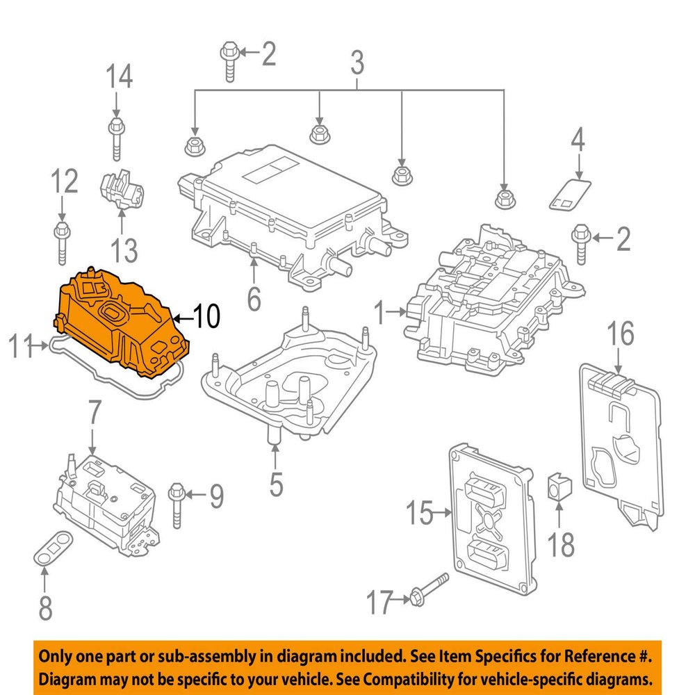 General Motors Chevrolet GM OEM 16-18 Volt Electrical-Cover 24282597
