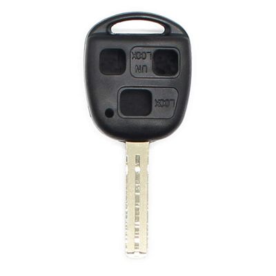 3 Buttons Car Replacement Remote Key Shell Case Key Cover compatible with Lexus RX ES GS LS SC
