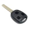 3 Buttons Car Replacement Remote Key Shell Case Key Cover compatible with Lexus RX ES GS LS SC view 3