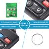MICTUNING Keyless Entry Remote Control - Car Key Fob 4 Button Clicker Transmitter Replacement for Ford, Lincoln, Mercury, Mazda, Mustang Explorer Escape Expedition Focus Fusion Taurus (CWTWB1U345) view 4