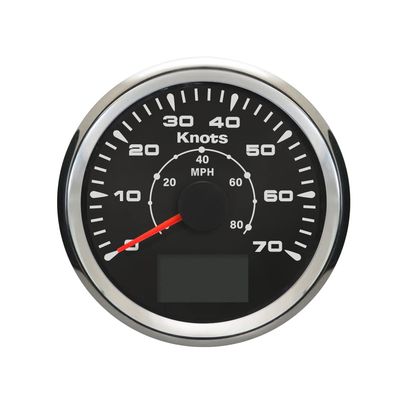 ELING Marine GPS Speedometer Odometer 0-70Knots 0-80MPH with Trip COG ODO 85mm