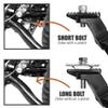 BV Bicycle Kickstand for 24-28 - Adjustable Bikes Kickstand for Adult Bike with Non-Slip Foot & Spring-Loaded Latch for Stable Any-Angle Stance - Bicycle Stand for Mountain, City & Hybrid Bikes view 2