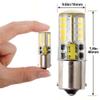 HRYSPN 4PCS 1141 LED Bulb 12V, Waterproof design, BA15S Bayonet Single Contact Base for Landscape RV Camper Interior Marine Boat Trailer Lights, Daylight White 6000K view 2