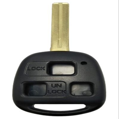 J-ACCES Replacement for Lexus Key Fob Shell Case Cover Remote Fob Housing Fits for Lexus ES GS GX is LS LX RX SC FCC ID: HYQ1512V HYQ12BBT