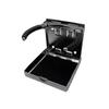MARINE CITY Adjustable Folding Cup Holder, 304 Stainless Steel - Polished, 2-5/8 Inches to 3-1/2 Inches for Boat, Watercraft, RV (Large) view 1