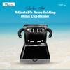 MARINE CITY Adjustable Folding Cup Holder, 304 Stainless Steel - Polished, 2-5/8 Inches to 3-1/2 Inches for Boat, Watercraft, RV (Large) view 2