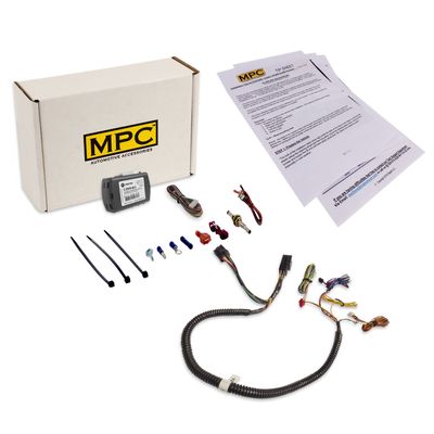 MPC Complete Remote Start Kit Compatible with Dodge Challenger 2011-2014 - Plug & Play - Uses OEM Remotes - Firmware Preloaded