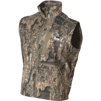 Banded Men's Utility 2.0 Vest | Warm Wind-Blocking Water-Resistant Hunting Softshell with TEC Fleece Lining & Storage Pockets, Realtree Timber, Small