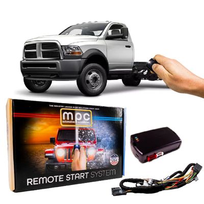 MPC Factory Remote Activated Remote Start Compatible with 2011-2012 RAM 5500 - Gas/Diesel - Plug & Play