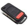 4 Buttons FILP Folding Remote Key Fob Cover Key Shell Compatible with Mercedes Benz ML320 ML55 AMG ML430 C230 CL500 view 2