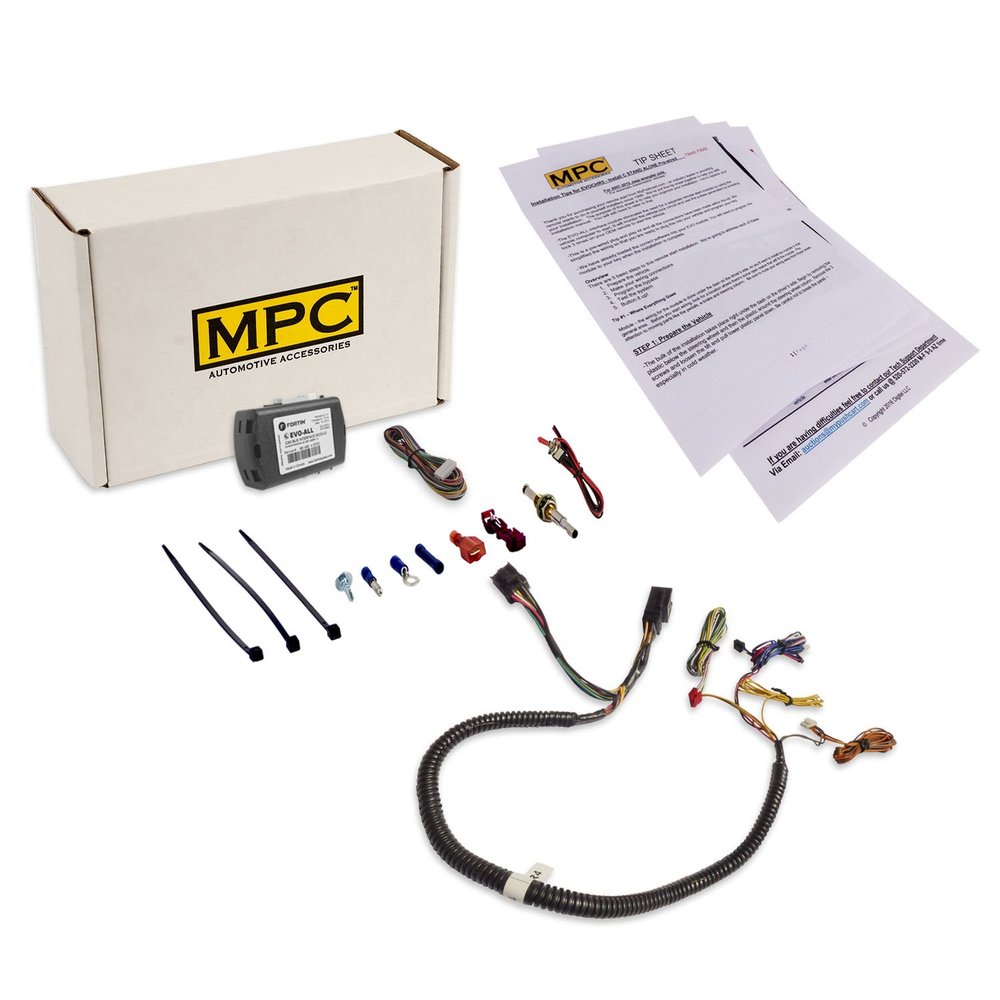 MPC Factory Remote Activated Remote Start Compatible with 2011-2012 RAM 1500 - Gas/Diesel - Plug & Play