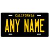 Personalized Souvenir Plate 5.98" X 11.97" (inches) Aluminum. Add Your Name, Text or Numbers.Full Size Novelty Plate - Fits Car and Truck VER.4 view 1