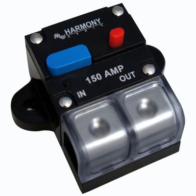 Harmony Audio HA-CB150 Car/Marine Stereo Manual Reset 150 Amp Circuit Breaker 12 Volt