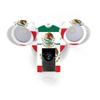 MightySkins Skin Compatible with Ring Floodlight Cam - Mexican Flag | Protective, Durable, and Unique Vinyl Decal wrap Cover | Easy to Apply, Remove, and Change Styles | Made in The USA view 1