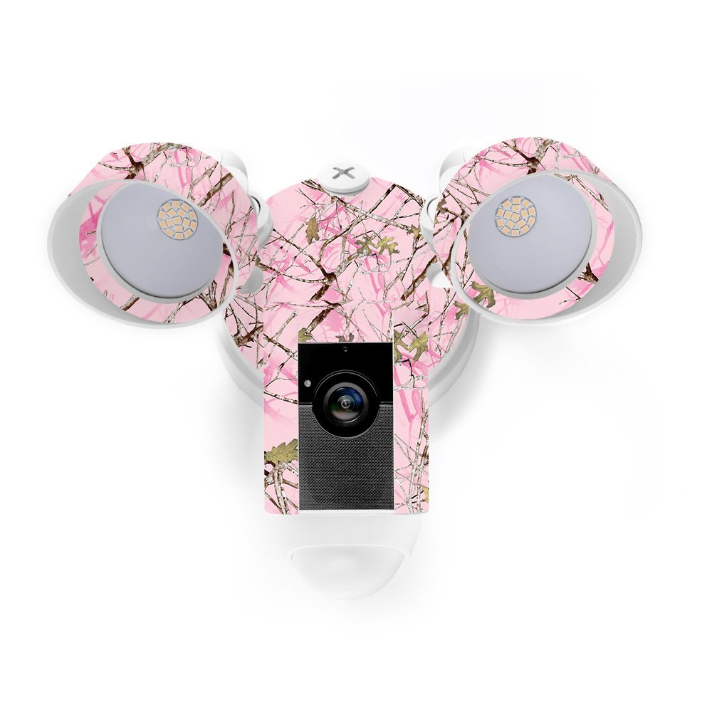 MightySkins Skin Compatible with Ring Floodlight Cam - Conceal Pink | Protective, Durable, and Unique Vinyl Decal wrap Cover | Easy to Apply, Remove, and Change Styles | Made in The USA