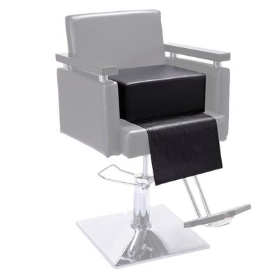 BarberPub Black Children Booster Barber Equipment Seat Cushions Styling Seat Cushion for Back 8101