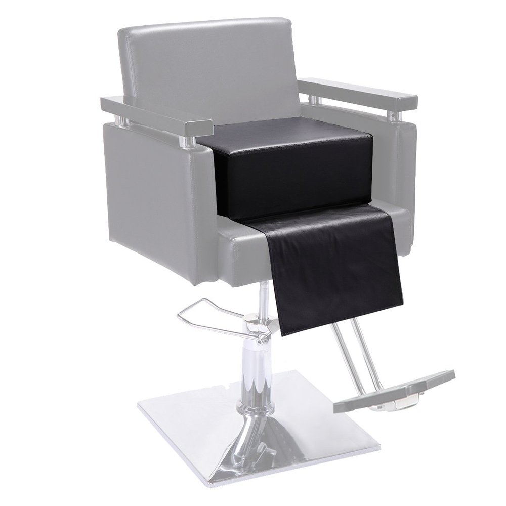 BarberPub Black Children Booster Barber Equipment Seat Cushions Styling Seat Cushion for Back 8101