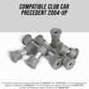 Huskey Club Car Precedent Front Lower Spring & Upper A-Arms Bushing Kits With 12X Urethane Bushings, 2X Sleeves For Front Spring, 2x Inner Rolled Sleeves and Two Outer Rolled for Upper A Arms view 4