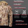 Kryptek Dalibor III Jacket - Men's Lightweight Softshell, Water Resistant, Stretch Fabric, Tactical Outdoor, Hooded, Durable, Highlander - Medium view 3