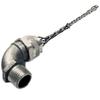 AVLIS-CO CG40590 Flexcor Strain Relief Deluxe Cord Grip 1/2" Fit.25-.375 Dia, 90 Degree Male Connector, view 2