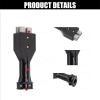 Panglong EZGO Golf Cart Charger Plug 18972G1 Handle Kit for SB50 Plugs DC Cord Strain Relief, Suitable for 1989-2007 EZGO 36 Volt Electric Models view 2