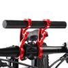 Extender Holder, Aluminum Alloy Space Saver Double Handlebar Extension Holder for Speedometer(20CMRed) view 3